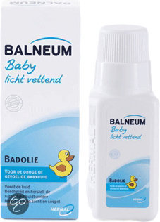 Foto van Balneum Baby Licht Vettend - 100 ml - Badolie