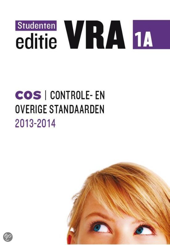 VRA 2013/2014 / 1A COS controle- en overige standaarden 2013-2014 / deel Studenteneditie