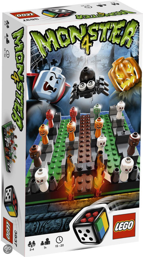 Afbeelding van het spel LEGO Spel Monster 4 - 3837