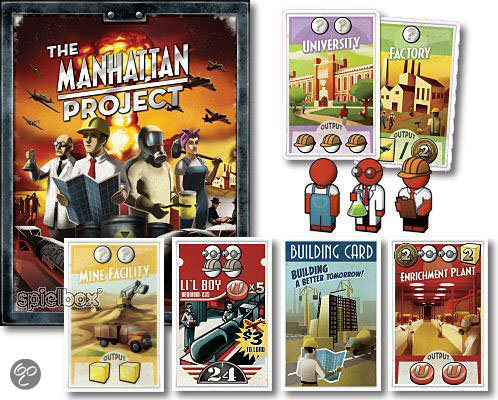 Thumbnail van een extra afbeelding van het spel Manhattan Project - Board Game