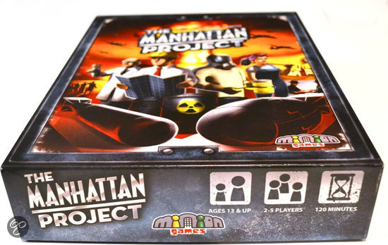 Thumbnail van een extra afbeelding van het spel Manhattan Project - Board Game