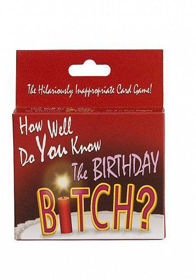 Afbeelding van het spel How Well Do You Know The Birthday Bitch Card Game