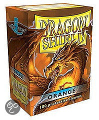 Afbeelding van het spel Dragon Shield 100 Box Orange (100st.)