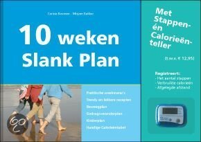 cover 10 weken Slank Plan + stappenteller