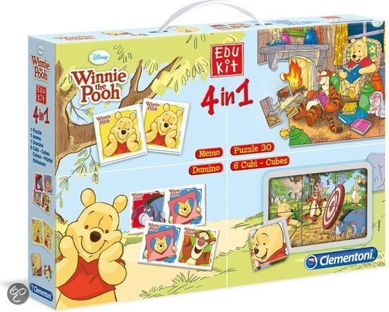 Afbeelding van het spel Clementoni Edukit 4 in 1 - Winnie the Pooh