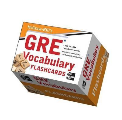 Afbeelding van het spel McGraw-Hill's GRE Vocabulary Flashcards