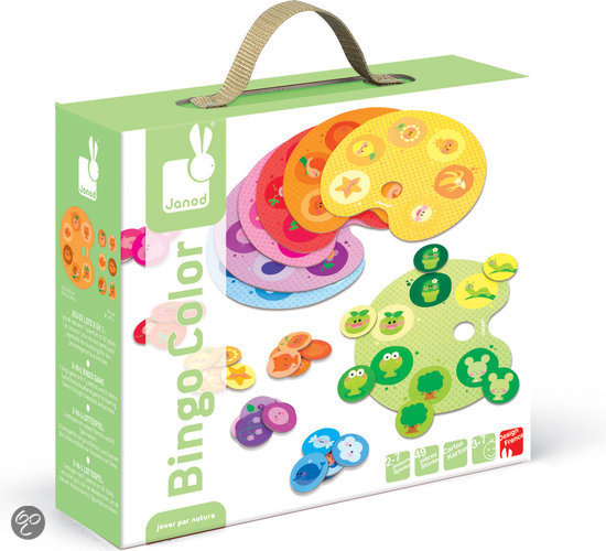 Afbeelding van het spel Janod Bingo Kleuren - Kinderspel