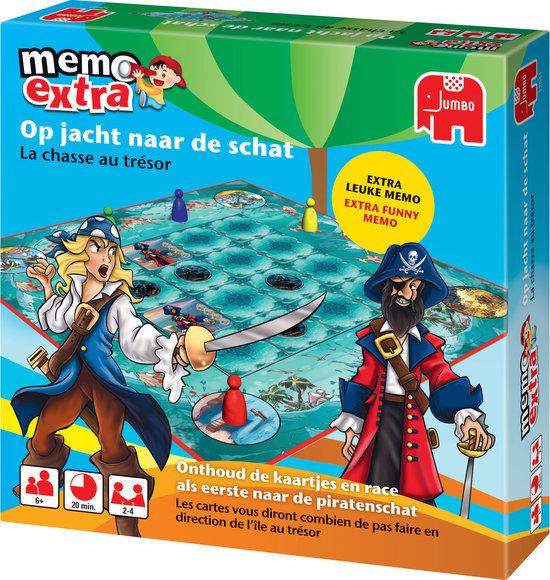 Afbeelding van het spel Memo Extra - Op Jacht Naar De Schat