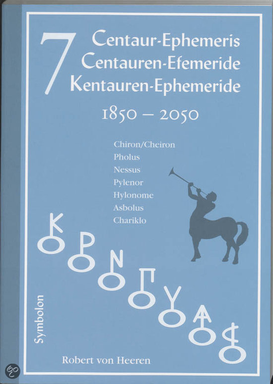 cover 7 Centauren-Efemeride 1850-2050 (D-E-N)