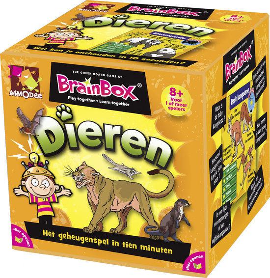 Afbeelding van het spel Brainbox - Dieren - Kaartspel