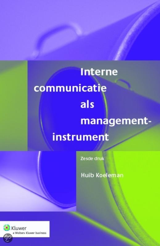 Interne communicatie als managementinstrument
