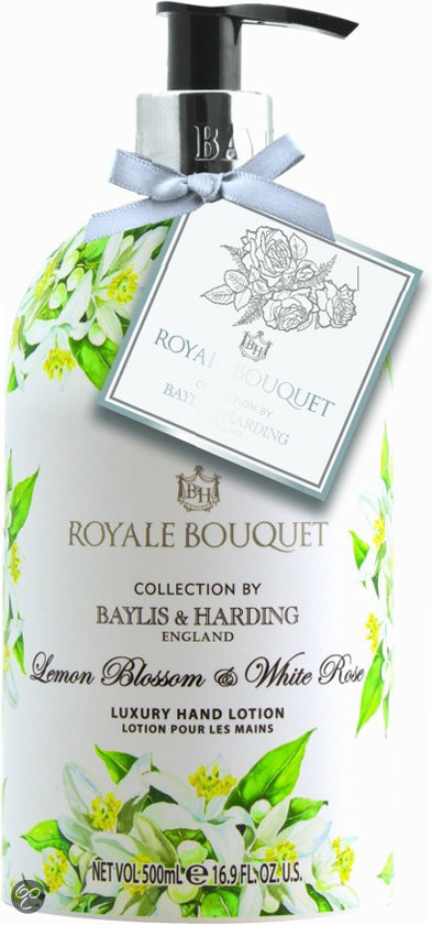 Foto van Baylis & Harding Royal Bouquet Lemon Blossom Luxury Hand Lotion