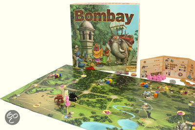Thumbnail van een extra afbeelding van het spel Bombay - Bordspel