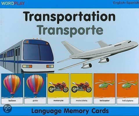 Afbeelding van het spel Wordplay Language Memory Cards -- Transportation