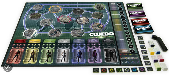 Thumbnail van een extra afbeelding van het spel Cluedo Geheim Agent - Bordspel