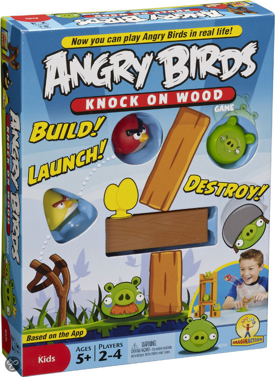 Afbeelding van het spel Angry Birds: Knock on Wood - Kaartspel
