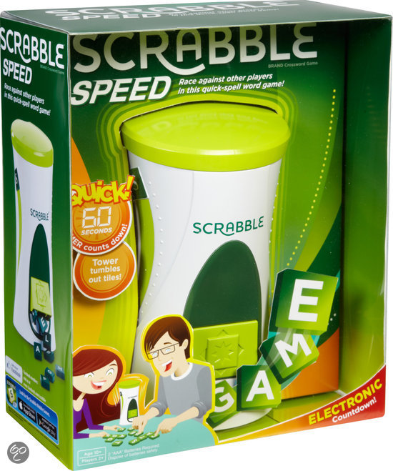 Thumbnail van een extra afbeelding van het spel Scrabble Speed - Bordspel