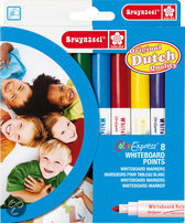 foto van Bruynzeel Color Express 8 Whiteboard Stiften