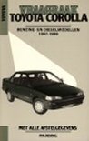 P.H. Olving boek Vraagbaak Toyota Corolla / Benzine diesel 1987-1989 Paperback 37118639
