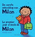 Kathleen Amant boek De eerste schooldag van Milan - Le premier jour d'ecole de Milan Hardcover 9,2E+15