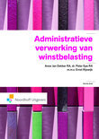 Anne Jan Dekker boek Administratieve verwerking van winstbelasting Paperback 9,2E+15