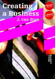 J. van Sten boek Creating a business / Engelse editie / druk 1 Paperback 35714720
