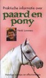 Henk Lommers boek Praktische Informatie Over Paard En Pony Hardcover 37722753