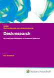M.A. Broekhoff boek Deskresearch / druk 2 Hardcover 39919005