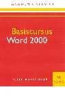 Peter Kassenaar boek Basiscursus Word 2000 Paperback 34688009