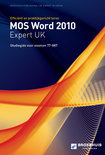  boek MOS Word 2010 expert UK studiegids [77-887] Paperback 9,2E+15