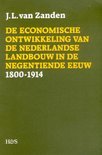 Jos van der Zanden boek Economische ontw. ned. landbouw 19e eeuw / druk 1 Paperback 38111264