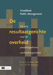A.A. de Waal boek Resultaatgerichte overheid Hardcover 39696608