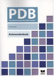 G.M. van Rhoon boek PDB praktijdiploma boekhouden  / Periodeafsluiting en bedrijfseconomie boekingen / deel Antwoordenboek Hardcover 9,2E+15