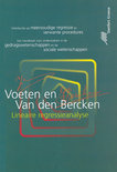 J.H.L. van den Bercken boek Lineaire regressieanalyse Hardcover 33941667