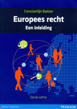 Constantijn Bakker boek Europees recht, een inleiding / 3e editie Paperback 9,2E+15