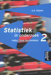 A.D. Nijdam boek Statistiek in onderzoek / 2 Inductieve technieken / druk 1 Paperback 34452966
