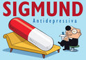Peter de Wit boek Sigmund Antidepressiva - dwarsligger (compact formaat) Overige Formaten 9,2E+15