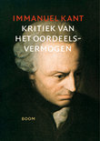 Immanuel Kant boek Kritiek van het oordeelsvermogen Hardcover 39919133