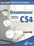 Erwin Olij boek Leer jezelf Professioneel Dreamweaver CS4 Paperback 36734802