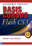 H. Heijkoop boek Basiscursus Flash CS3 Paperback 33948059