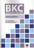 H.H. Hamers boek BKC Basiskennis calculatie / deel Antwoordenboek Paperback 9,2E+15