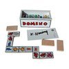 Afbeelding van het spelletje Houten Keith Haring domino spel - collectors item