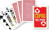 Afbeelding van het spelletje Copag Plastiek Bridge Speelkaarten - Rood