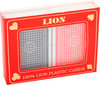 Afbeelding van het spelletje LION CARDS 100% PLASTIC DOUBLE
