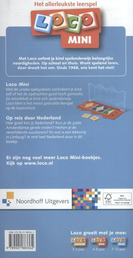 Thumbnail van een extra afbeelding van het spel Loco Mini - Op reis door Nederland