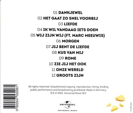 Bolcom Morgen Guus Meeuwis Cd Album Muziek