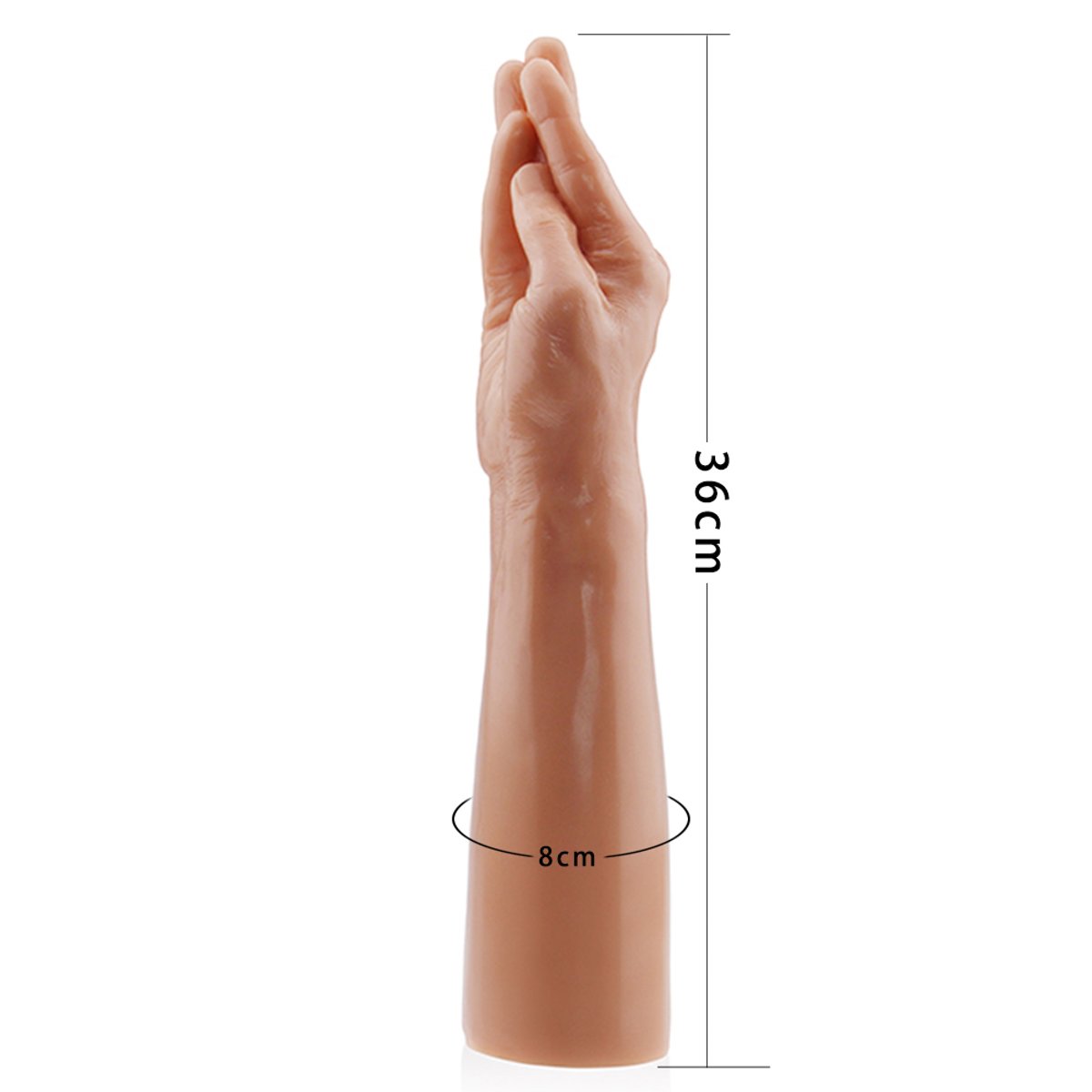 Foto van Fisting hand 'magic hand' realistische XXL fist fuck toy
