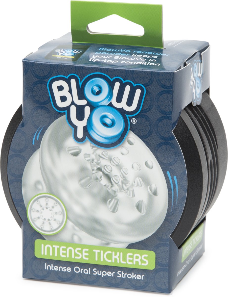 Foto van BlowYo - Intense Ticklers - Intense Oral Super Stroker - transparant