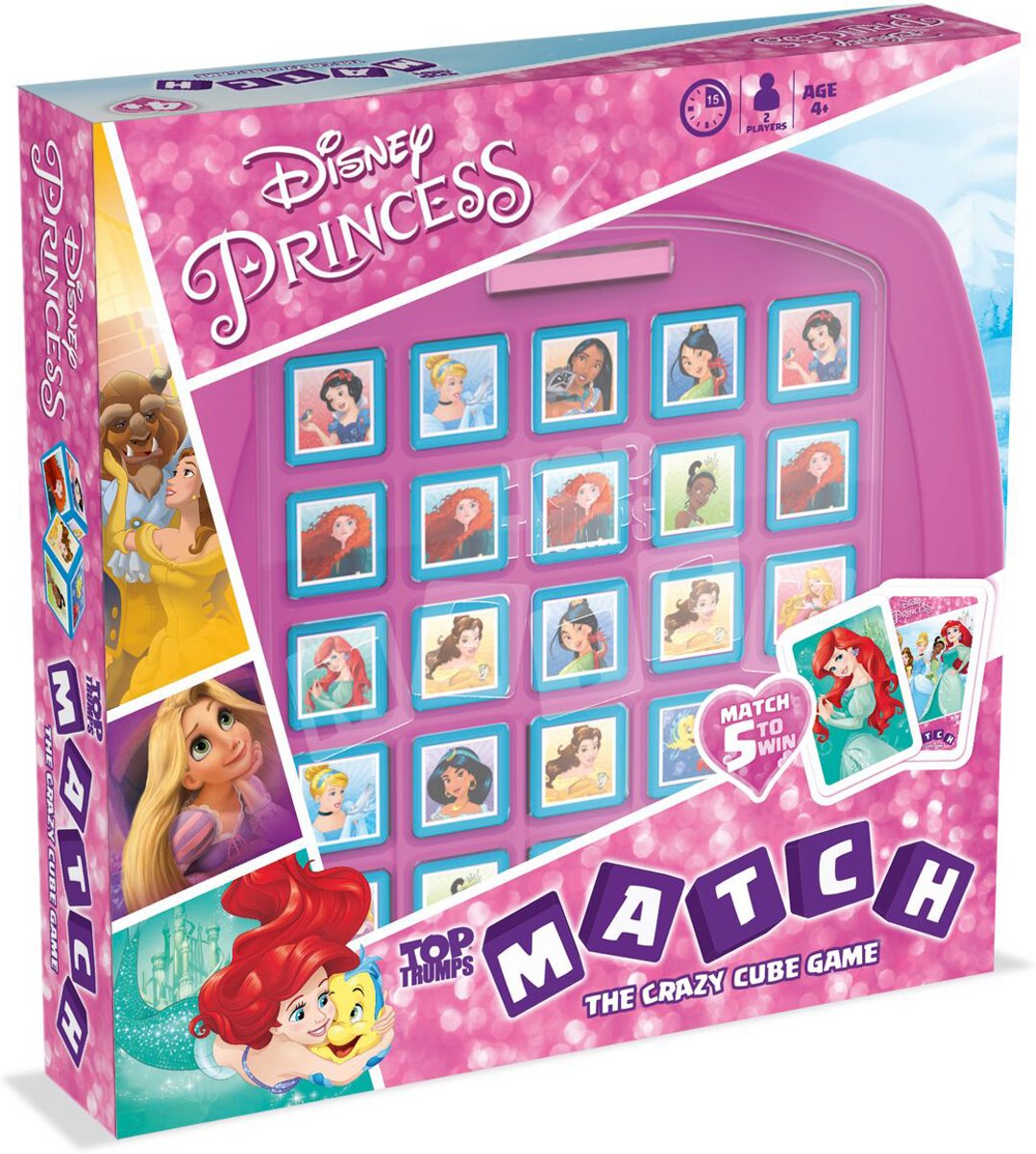 Top Trumps Match Disney Princess - Kinderspel