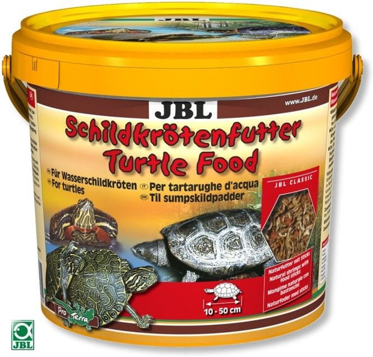 Jbl Schildpadvoer - 2.5 ltr - Waterschildpad
